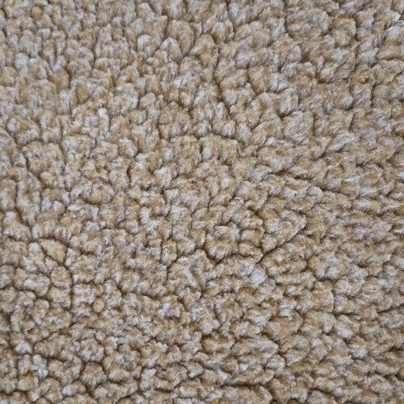 70s Retro Gingerbread Coat Faux Suede Shearling Jacket 1970 Boho Hippie Vintage - Picture 10 of 16